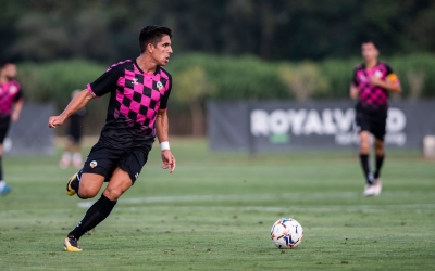 Víctor va debutar com a jugador del Sabadell dimecres davant l'Andorra | Marc González Alomà - CES